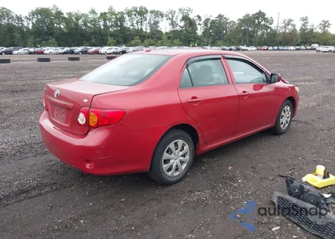 2009 Toyota Corolla Le from USA, damaged, VIN JTDBL40E29J054958